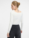 Orsay Bijela ženska majica dugih rukava ORSAY