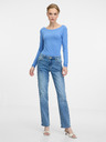 Orsay Plava ženska majica dugih rukava ORSAY