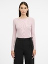 Orsay Svijetlo roza ženska majica dugih rukava ORSAY