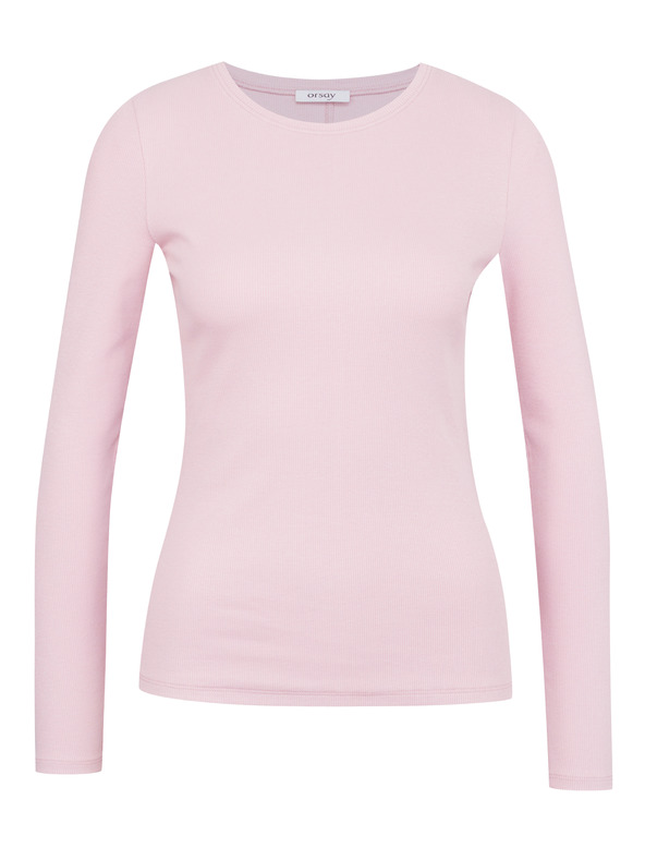 Orsay Svijetlo roza ženska majica dugih rukava ORSAY