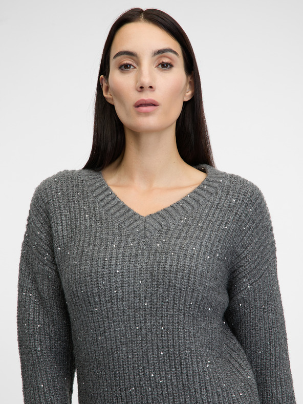 Orsay Sivi ženski džemper ORSAY