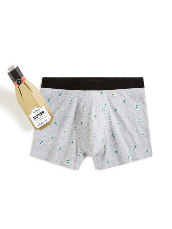 Celio Bokserice u Celio šampanjskom poklon pakiranju