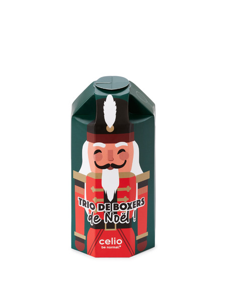 Celio Poklon paket bokserica Nutcracker, 3 kom Celio