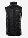 ALPINE PRO Muški prsluk s merino punjenjem Alpine Pro NERC crne boje