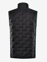 ALPINE PRO Muški prsluk s merino punjenjem Alpine Pro NERC crne boje