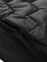ALPINE PRO Muški prsluk s merino punjenjem Alpine Pro NERC crne boje