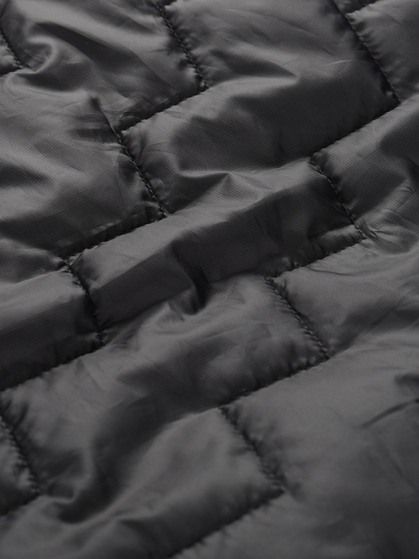 ALPINE PRO Muški prsluk s merino punjenjem Alpine Pro NERC crne boje