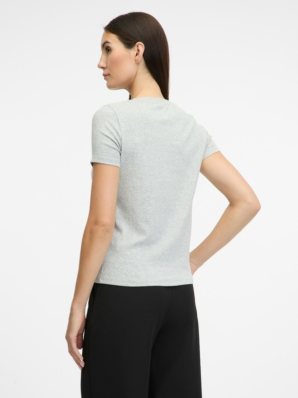Orsay Svijetlo siva ženska majica kratkih rukava ORSAY