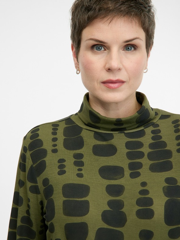 Orsay Zelena ženska majica dugih rukava ORSAY