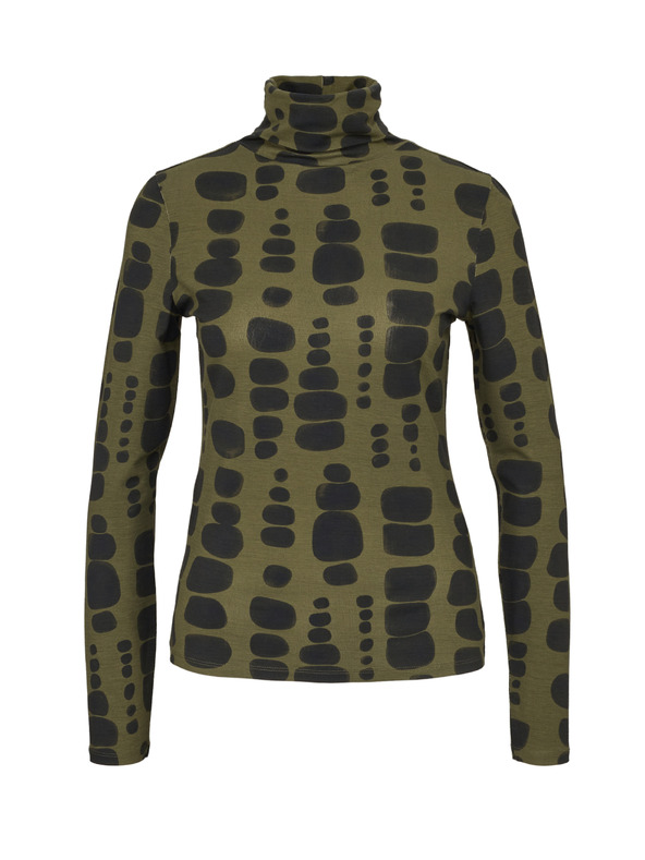 Orsay Zelena ženska majica dugih rukava ORSAY