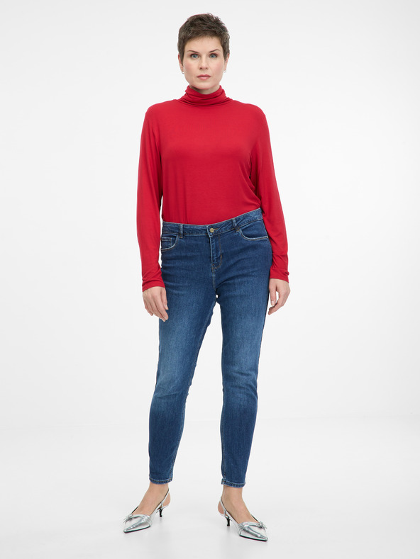 Orsay Crvena ženska majica dugih rukava ORSAY