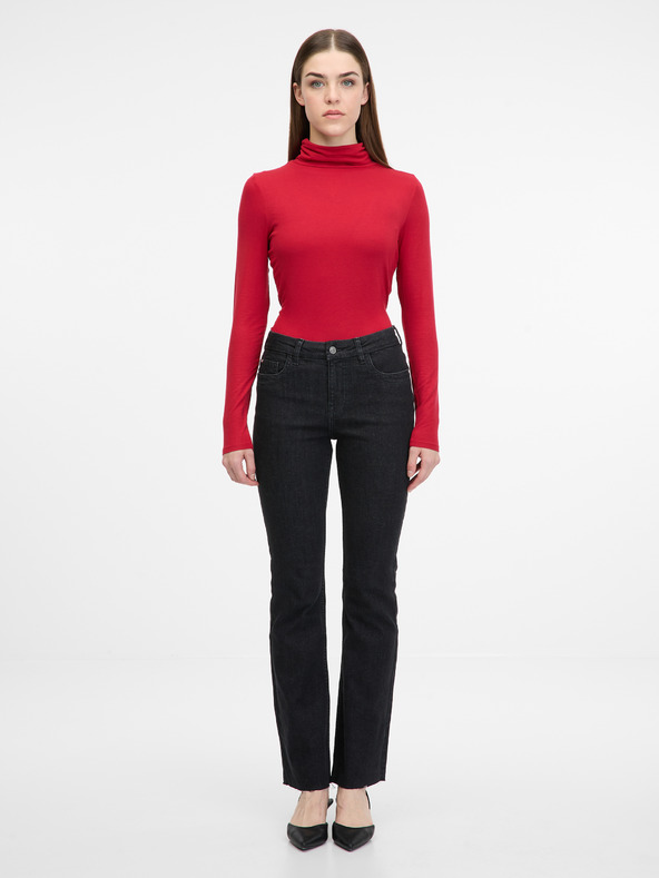 Orsay Crvena ženska majica dugih rukava ORSAY