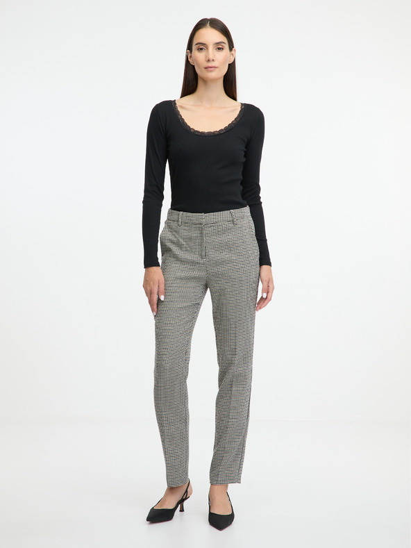 Orsay Crna ženska majica dugih rukava ORSAY