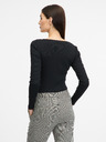 Orsay Crna ženska majica dugih rukava ORSAY
