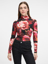 Orsay Crvena ženska majica dugih rukava s uzorkomORSAY