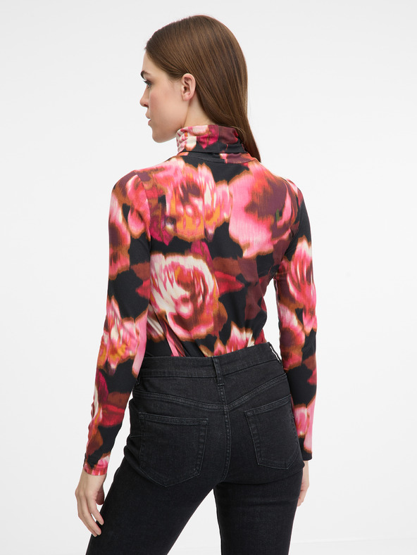 Orsay Crvena ženska majica dugih rukava s uzorkomORSAY