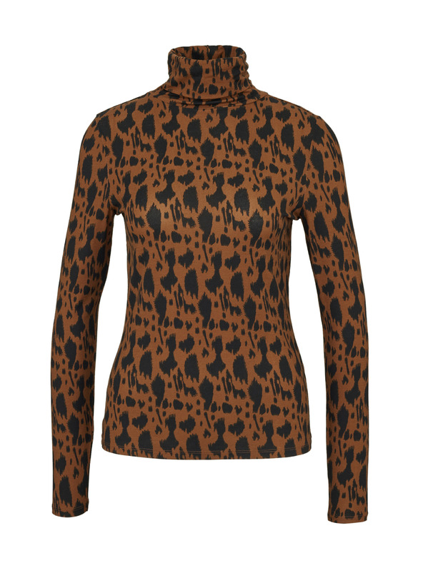 Orsay Svijetlo smeđa ženska majica dugih rukava ORSAY