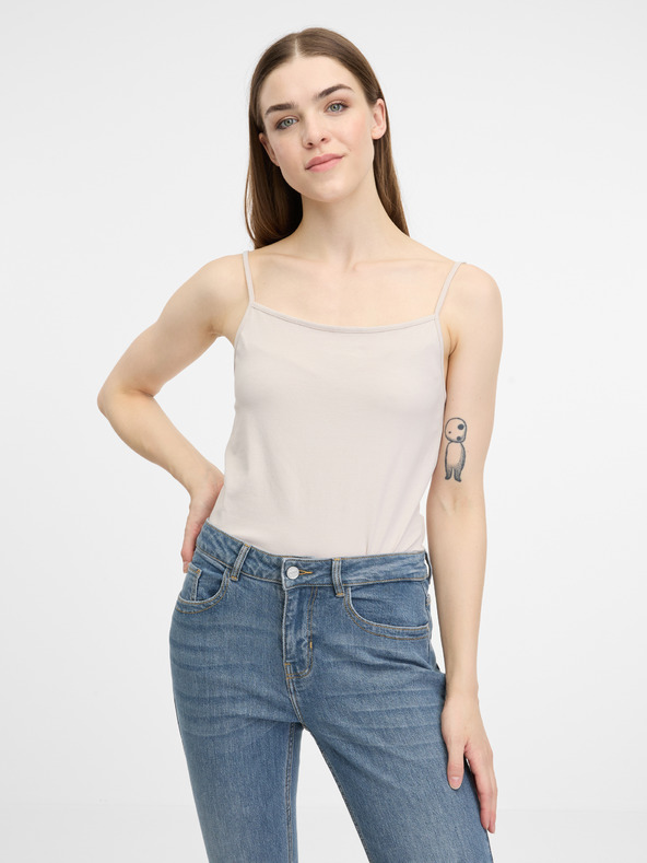 Orsay Krem ženska majica bez rukava ORSAY