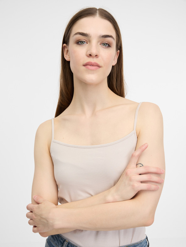 Orsay Krem ženska majica bez rukava ORSAY