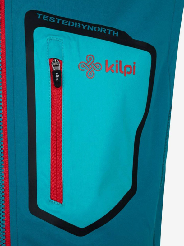 Kilpi Kilpi Riello-M tirkizni muški softshell prsluk