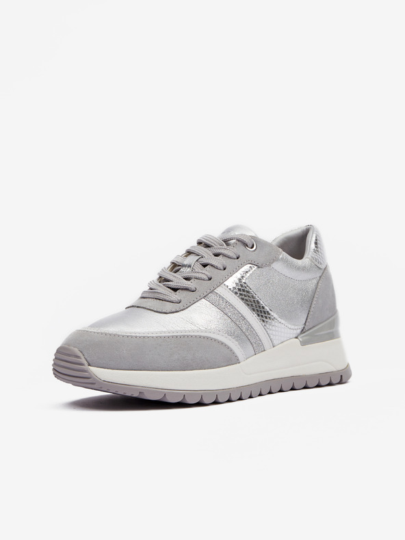 Geox Srebrne ženske tenisice Geox Desya