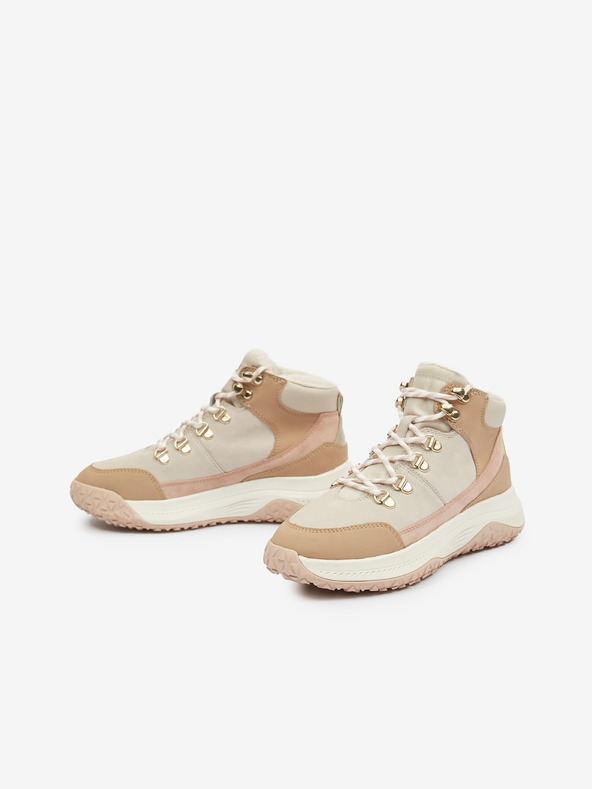 Geox Bež ženska smeđa gležnjača Geox Oliviera