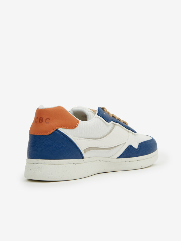 Geox Plavo-bijele tenisice za muškarce Geox Warrens