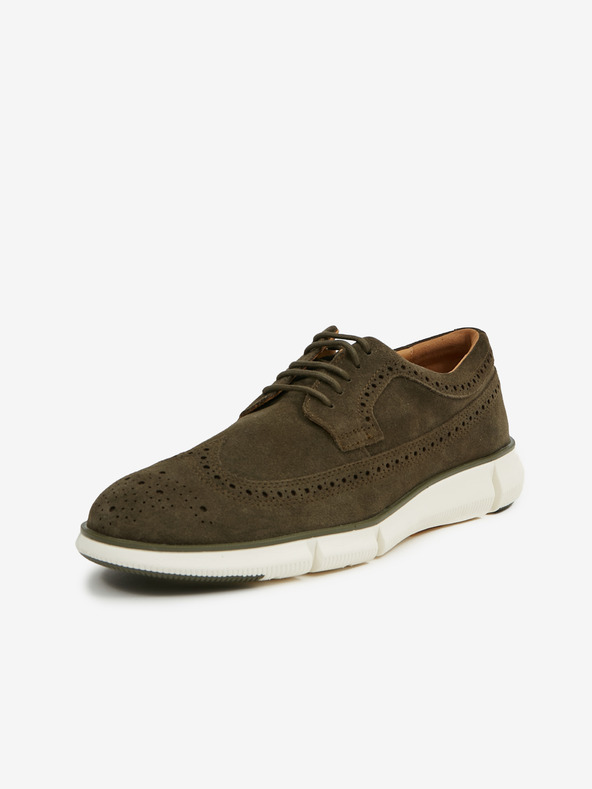 Geox Khaki muška smeđa svečana obuća Geox Adacter