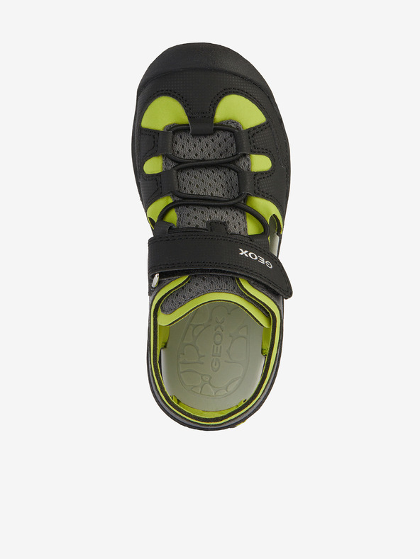 Geox Zeleno-crni outdoor sandali za dječake Geox Vaniett