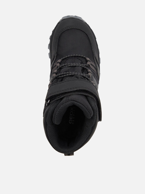 Geox Crna gležnjača obuća za dječake Geox Himalaya B Abx