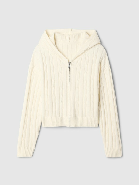 GAP CashSoft GAP dječji pulover na patentni zatvarač