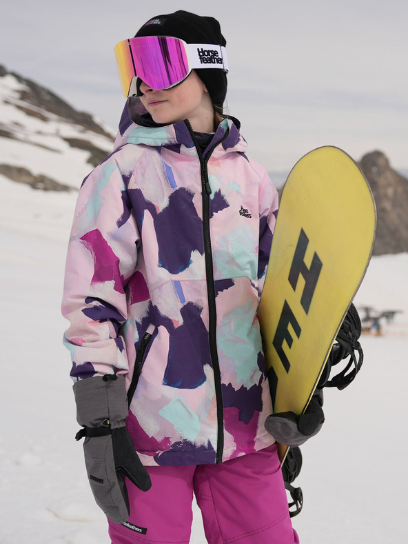 Horsefeathers Dječja jakna Halia - apstraktne boje Horsefeathers