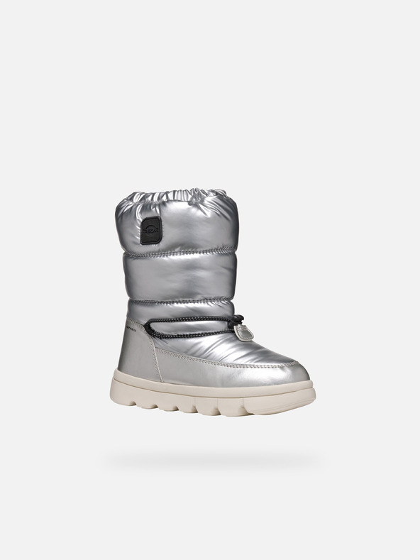 Geox Srebrna zimska obuća za djevojčice Geox Willabooa
