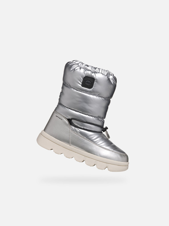 Geox Srebrna zimska obuća za djevojčice Geox Willabooa