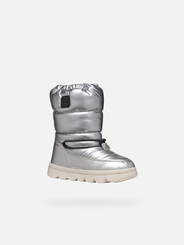 Geox Srebrna zimska obuća za djevojčice Geox Willabooa