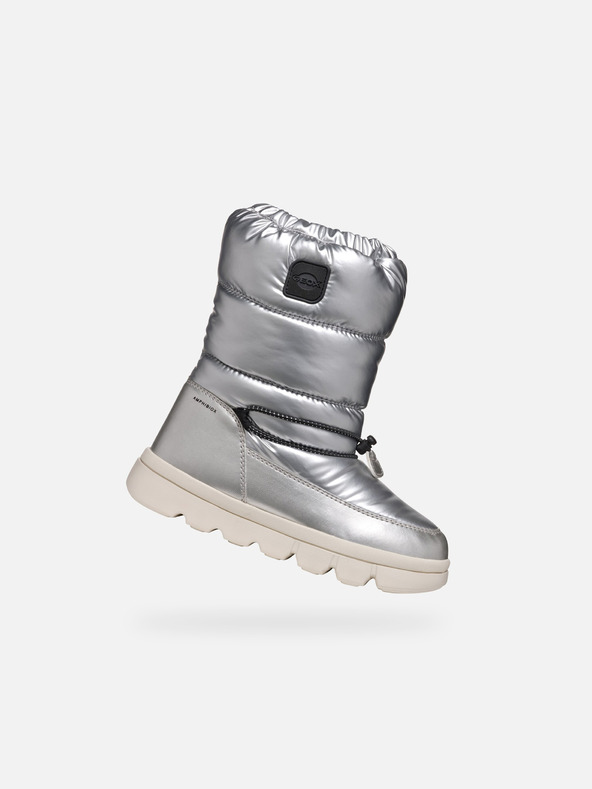 Geox Srebrna zimska obuća za djevojčice Geox Willabooa