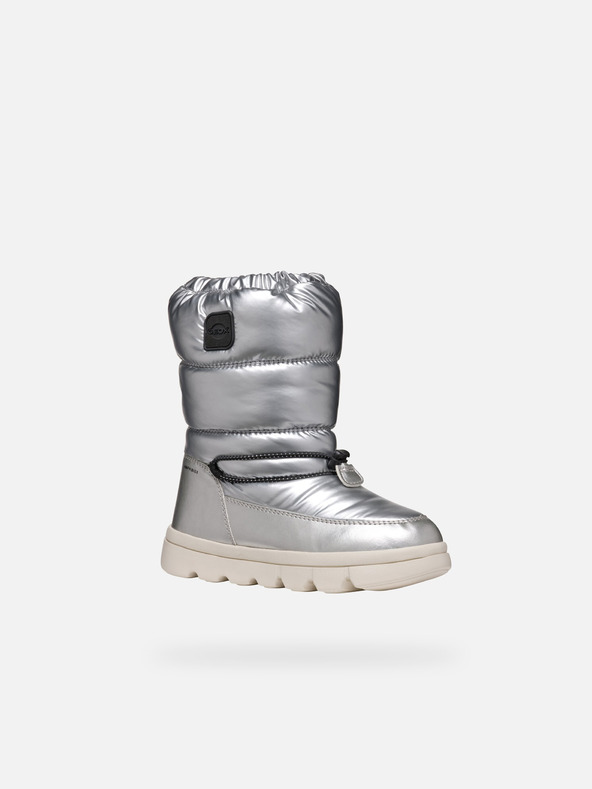 Geox Srebrna zimska obuća za djevojčice Geox Willabooa