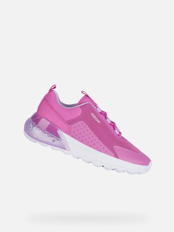 Geox Ružičaste djevojačke tenisice Geox Activart illuminus