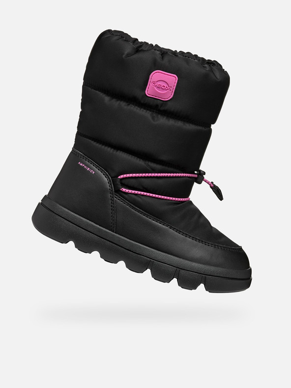 Geox Crna zimska obuća za djevojčice Geox Willaboo B A