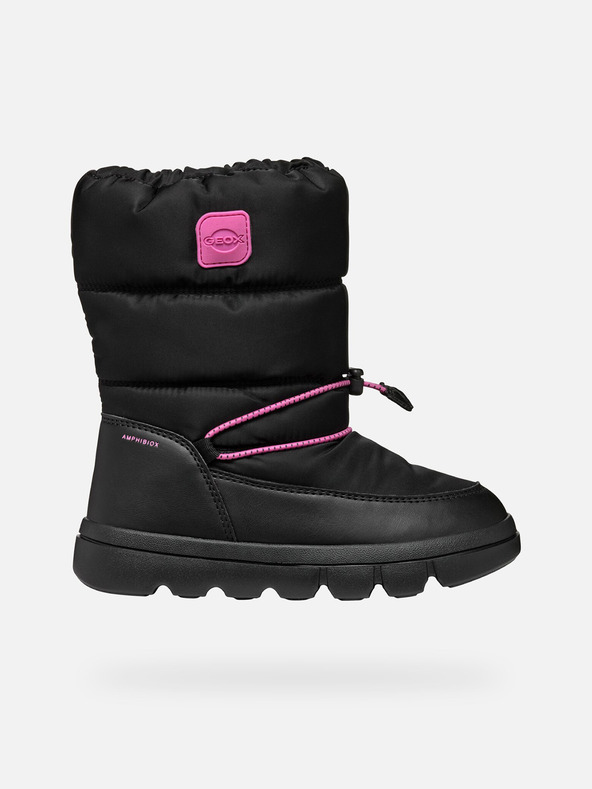 Geox Crna zimska obuća za djevojčice Geox Willaboo B A