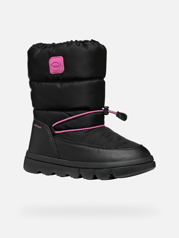 Geox Crna zimska obuća za djevojčice Geox Willaboo B A