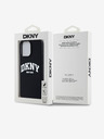 DKNY Liquid Silicone Arch Logo MagSafe stražnja maska ​​za iPhone 14 Pro crna DKNY
