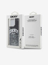 DKNY Stražnja maska ​​s logotipom Liquid Glitter Arch za iPhone 13 Pro Max crna DKNY
