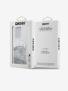 DKNY Stražnja maska ​​s logotipom Liquid Glitter Arch za iPhone 14 Pro prozirna DKNY
