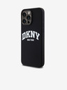 DKNY Liquid Silicone Arch Logo MagSafe stražnja maska ​​za iPhone 14 Pro Max crna DKNY
