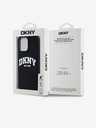 DKNY Liquid Silicone Arch Logo MagSafe stražnja maska ​​za iPhone 14 Pro Max crna DKNY