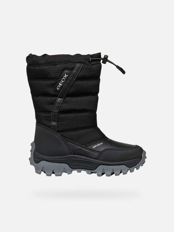 Geox Crne zimske čizme Geox Himalaya ABX za dječake