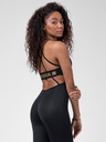 Nebbia Crni ženski kombinezon NEBBIA INTENSE Zlatni kombinezon 595