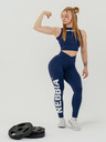 Nebbia Tajice za fitness s visokim strukom GLUTE CHECK 613