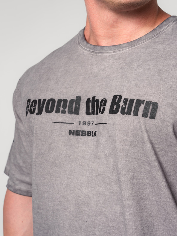 Nebbia Isprana pamučna teška majica kratkih rukava GRIND 370